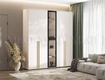 Шкаф Норд+ пенал со стеклом (Миф) в Реж - rezh.mebel-e96.ru | фото
