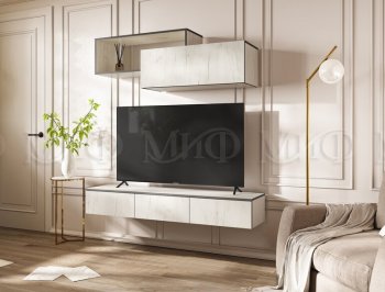 Стенка Норд-2 дуб крафт белый (Миф) в Реж - rezh.mebel-e96.ru