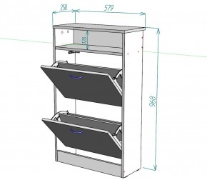 Обувница W5 (Белый) в Реж - rezh.mebel-e96.ru