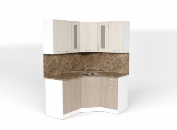 Кухонный гарнитур Ольга оптима 2 1500х1300 мм (Герда) в Реж - rezh.mebel-e96.ru