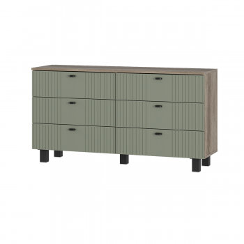Комод Олива КМ-04 эквалипт софт (БТС) в Реж - rezh.mebel-e96.ru