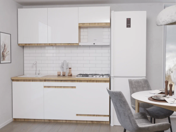 Кухонный гарнитур 1800 мм Ольвия-8 (Росток) в Реж - rezh.mebel-e96.ru