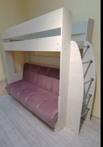 Кровать-диван 2-х ярусная Омега 17 (возможна зеркальная сборка) в Реж - rezh.mebel-e96.ru | фото