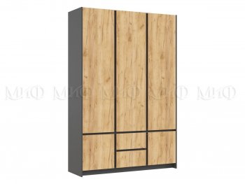 Спальный гарнитур Остин крафт/графит, модульный (Миф) в Реж - rezh.mebel-e96.ru