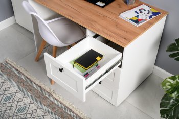 Набор детской мебели Остин белый, модульный (Моби) в Реж - rezh.mebel-e96.ru