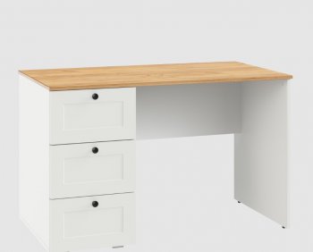 Стол письменный 12.159 Остин белый (Моби) в Реж - rezh.mebel-e96.ru | фото