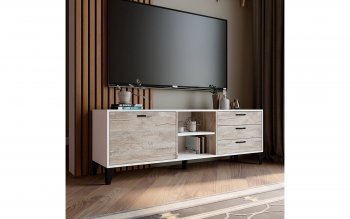Тумба ТВ Парус-9 (Текс) в Реж - rezh.mebel-e96.ru