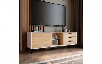Тумба ТВ Парус-9 (Текс) в Реж - rezh.mebel-e96.ru
