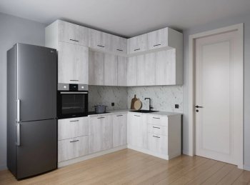 Кухонный гарнитур угловой Пайн 2200*1700 мм (Санвут) в Реж - rezh.mebel-e96.ru