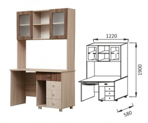 ПМ-1 стол письменный Юниор-6 в Реж - rezh.mebel-e96.ru