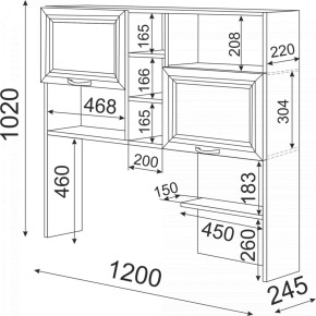 Набор подростковой мебели Остин модульный (Риннер) в Реж - rezh.mebel-e96.ru