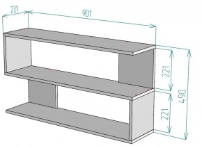 Полка S30 (ЯШТ) в Реж - rezh.mebel-e96.ru