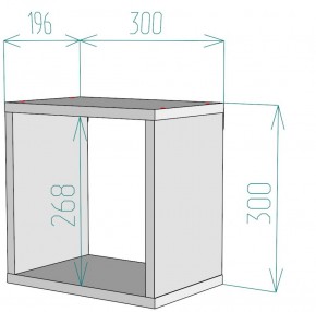 Полка S42 (ДСС) в Реж - rezh.mebel-e96.ru