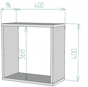 Полка S43 (ДСС) в Реж - rezh.mebel-e96.ru