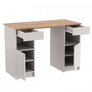 Стол письменный 89.14 Прайм (с тумбами) (Олмеко) в Реж - rezh.mebel-e96.ru