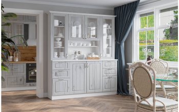 Буфет Прованс-016 (Текс) в Реж - rezh.mebel-e96.ru