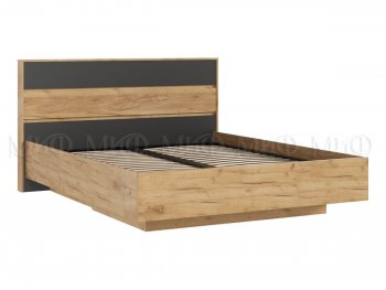 Кровать парящая Роджина крафт/графит (Миф) в Реж - rezh.mebel-e96.ru
