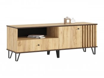 Тумба ТВ (1500) Роджина дуб крафт (Миф) в Реж - rezh.mebel-e96.ru