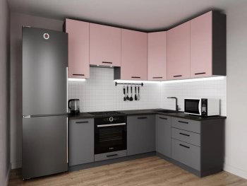 Угловой кухонный гарнитур Роза 2200*1600 мм Sanvut в Реж - rezh.mebel-e96.ru