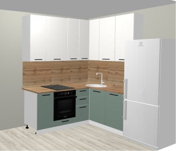 Кухонный гарнитур угловой 2000*1400 мм (Санвут) в Реж - rezh.mebel-e96.ru