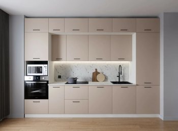 Кухонный гарнитур Шампань 3400 мм (Санвут) в Реж - rezh.mebel-e96.ru