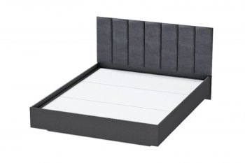 Кровать Шарм (арт.031М1) настил, Антрацит (Диал) в Реж - rezh.mebel-e96.ru | фото