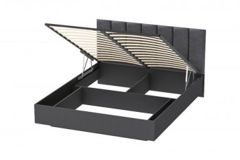 Кровать с подъемным механизмом Шарм (арт.031М1) Антрацит (Диал) в Реж - rezh.mebel-e96.ru | фото