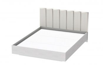 Кровать Шарм (арт.031), настил, экокожа Sontex Milk (Диал) в Реж - rezh.mebel-e96.ru | фото