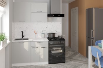 Кухонный гарнитур Шелли лайт 1200 мм (Герда) в Реж - rezh.mebel-e96.ru