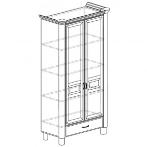 Шкаф 2-дверный Элли 571 (Яна) в Реж - rezh.mebel-e96.ru