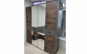 Шкаф 2000 мм КУБА ШР-4 (с зеркалом) (БМ) в Реж - rezh.mebel-e96.ru