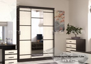 Шкаф-купе Сакура 1500 в Реж - rezh.mebel-e96.ru | фото