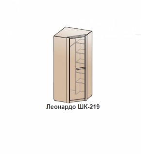 Шкаф ЛЕОНАРДО (ШК-219) Бодега белая в Реж - rezh.mebel-e96.ru | фото