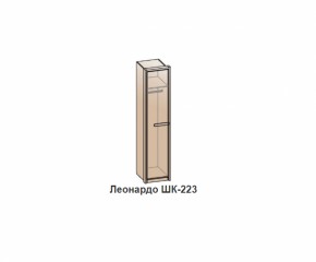 Шкаф ЛЕОНАРДО (ШК-223) Бодега белая в Реж - rezh.mebel-e96.ru | фото