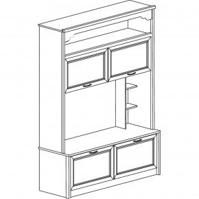 Шкаф под ТВ Флоренция 664 (Яна) в Реж - rezh.mebel-e96.ru