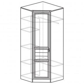 Шкаф угловой Лира 50 (Яна) в Реж - rezh.mebel-e96.ru