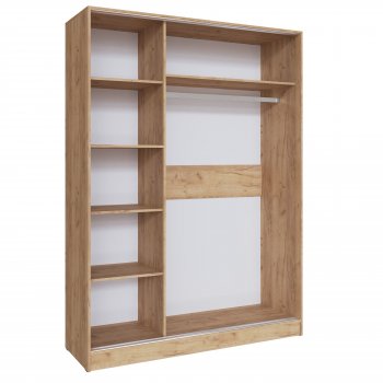 Шкаф-купе Стиль-2 1600 мм крафт/кашемир (Текс) в Реж - rezh.mebel-e96.ru
