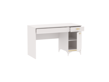 Стол письменный Сиде Белый (СБК) в Реж - rezh.mebel-e96.ru