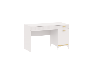 Стол письменный Сиде Белый (СБК) в Реж - rezh.mebel-e96.ru