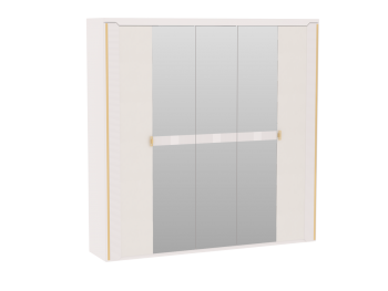 Спальный гарнитур Сиде Белый, модульный (СБК) в Реж - rezh.mebel-e96.ru