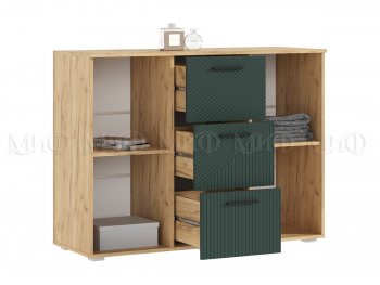 Комод Сильвия, крафт/грин (Миф) в Реж - rezh.mebel-e96.ru