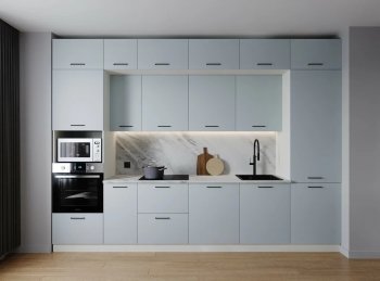 Кухонный гарнитур Смоки 3400 мм МДФ (Санвут) в Реж - rezh.mebel-e96.ru