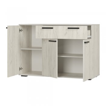 Комод Стандарт 4 NEW крафт белый (БТС) в Реж - rezh.mebel-e96.ru