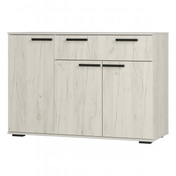 Комод Стандарт 4 NEW крафт белый (БТС) в Реж - rezh.mebel-e96.ru