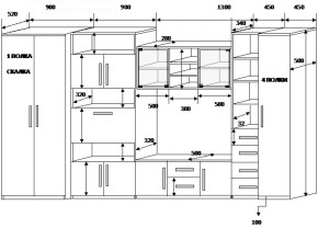 Стенка Вега 2 в Реж - rezh.mebel-e96.ru