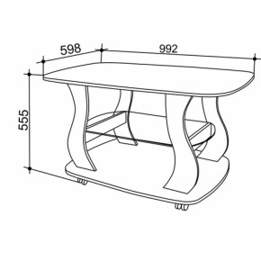 Стол журнальный Барон-2 в Реж - rezh.mebel-e96.ru