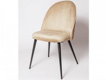 Стул С 820 Бежевый вельвет (ЦМ) в Реж - rezh.mebel-e96.ru