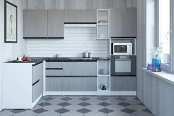 Кухонный гарнитур Сюита мега прайм 1500*2700 мм (Герда) в Реж - rezh.mebel-e96.ru