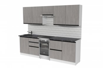 Кухонный гарнитур Сюита мега 2500 мм (Герда) в Реж - rezh.mebel-e96.ru