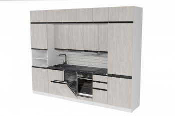 Кухонный гарнитур Сюита люкс 3000 мм (Герда) в Реж - rezh.mebel-e96.ru